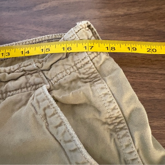 ❤️ American Eagle Men's Cargo Shorts Size 36 Tan Khaki Utility Gorpcore - Picture 6 of 10